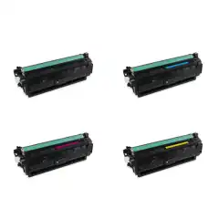 TB Tonerpakke Sort/Cyan/Magenta/Gul (12.500/3x10.000 sider)