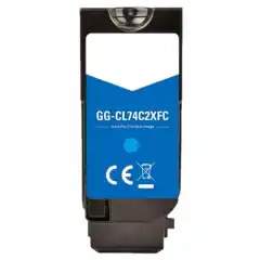 TB Toner Cyan (7.000 sider), erstatter Lexmark 74C2SC0