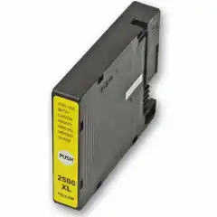 TB Blekkpatron PGI-2500 Gul (20.4ml), erstatter Canon PGI-2500XLY/9267B001