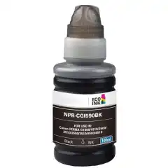 TB Blekkpatron GI-590 Sort (140ml), erstatter Canon GI-590BK/1603C001