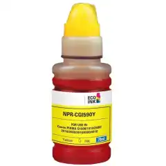 TB Blekkpatron GI-590 Gul (70ml), erstatter Canon GI-590Y/1606C001
