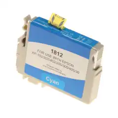 TB Blekkpatron 18XL Cyan Høykapasitet (9.6ml), erstatter Epson C13T18124010