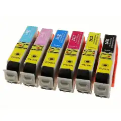 TB Blekkpatron Pakke 24XL Sort/CMY/LC/LM (6x11ml), erstatter Epson C13T24384010