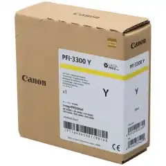 Canon Blekkpatron PFI-3300Y Gul (330ml)