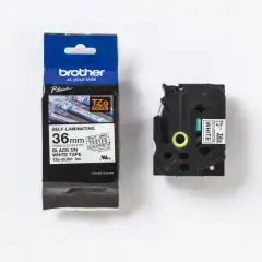 Brother Tape TZE-SL261 Sort på Hvit 36mm