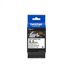 Brother Krympestrømpe HSe-211E Sort på Hvit 5.2mm