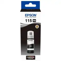 Epson Blekkpatron No.115 Sort Pigment EcoTank (70ml) (6.200 sider)
