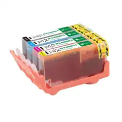 TB Blekkpatron Pakke 364XL Sort/CMY Høykapasitet (21.6ml/3x13.6ml), erstatter HP N9J73AE