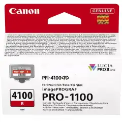 Canon Blekkpatron PFI-4100R Rød (80ml)