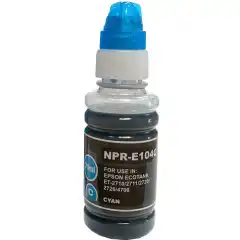 TB Blekkpatron No.104 Cyan EcoTank (70ml), erstatter Epson C13T00P240