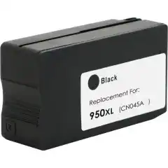 TB Blekkpatron 950XL Sort Høykapasitet (73ml), erstatter HP CN045AE