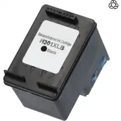 TB Blekkpatron 301XL Sort Høykapasitet (18ml), erstatter HP CH563EE