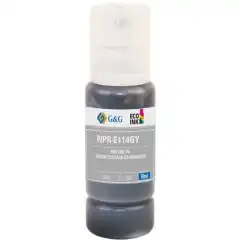 TB Blekkpatron No.114 Grå EcoTank (70ml), erstatter Epson C13T07B540