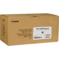 Canon Blekkpatron PFI-707M Magenta 3stk (3x700ml)