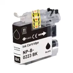 TB Blekkpatron LC-223 Sort (14ml), erstatter Brother LC223BK