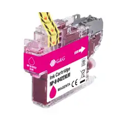 TB Blekkpatron LC-422 Magenta Høykapasitet (19ml), erstatter Brother LC422XLM