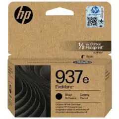 HP Blekkpatron No.937E Sort EvoMore (3.100 sider)
