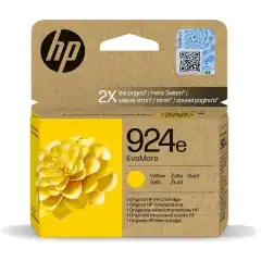HP Blekkpatron No.924E Gul EvoMore (800 sider)