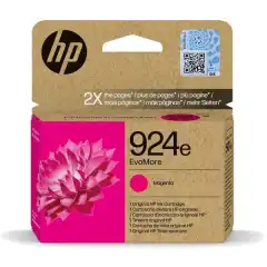 HP Blekkpatron No.924E Magenta EvoMore (800 sider)