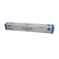 Canon Toner C-EXV49 Cyan (19.000 sider)