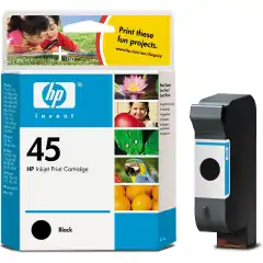 HP Blekkpatron No.45 Sort (42ml)