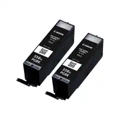 Canon Blekkpatron Pakke PGI-550PGBKXL Sort Høykapasitet 2stk (2x22ml)