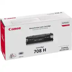 Canon Toner 708H Sort Høykapasitet (6.000 sider)