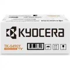 Kyocera Toner Gul Høykapasitet TK-5490Y (2.400 sider)