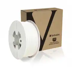 Verbatim 3D Printer Filament PLA 1.75mm Hvit 1Kg