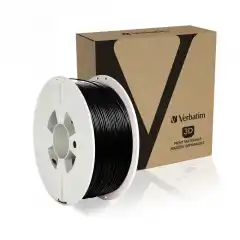 Verbatim 3D Printer Filament PLA 1.75mm Sort 1Kg