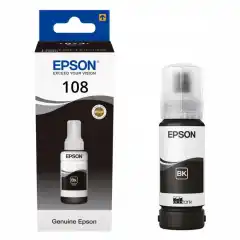 Epson Blekkpatron No.108 Sort EcoTank (70ml)