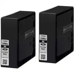 Canon Blekkpatron Pakke PGI-2500XLBK Sort 2stk (2x70.9ml)