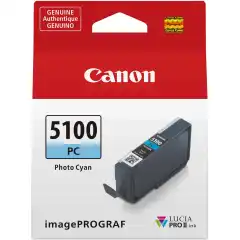 Canon Blekkpatron PFI-5100PC Foto Cyan (704 sider)