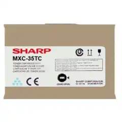 Sharp Toner Cyan MX-C35TC (6.000 sider)