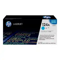 HP Toner 124A Cyan (2.000 sider)