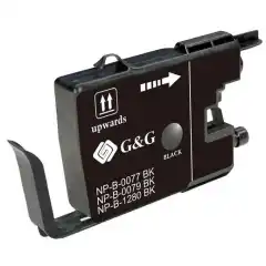 TB Blekkpatron LC-1240 Sort (29.6ml), erstatter Brother LC1240BK