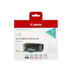 Canon Blekkpatron Pakke PGI-72 PBK/GY/PM/PC/CO (5x14ml)