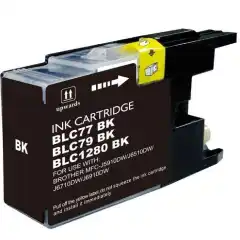 TB Blekkpatron LC-1280 Sort Høykapasitet (60ml), erstatter Brother LC1280XLBK