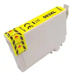 TB Blekkpatron No.503XL Gul Høykapasitet (10ml), erstatter Epson C13T09R44010