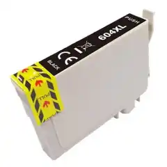 TB Blekkpatron No.604XL Sort Høykapasitet (13ml), erstatter Epson C13T10H14010
