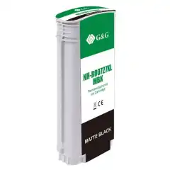 TB Blekkpatron 727 Matt Sort (130ml), erstatter HP B3P22A