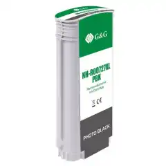 TB Blekkpatron 727 Foto Sort (130ml), erstatter HP B3P23A