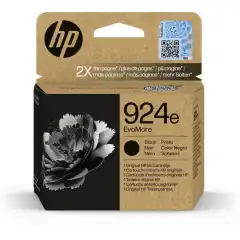 HP Blekkpatron No.924E Sort EvoMore (1.000 sider)