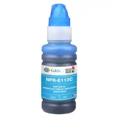 TB Blekkpatron No.113 Cyan EcoTank (70ml), erstatter Epson C13T06B240