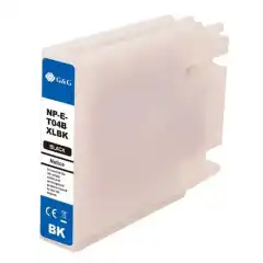 TB Blekkpatron T04B1 Sort Høykapasitet (120ml), erstatter Epson C13T04B140