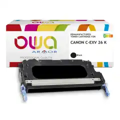 TB Toner C-EXV26K Sort (6.000 sider), erstatter Canon 1660B006