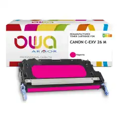 TB Toner C-EXV26M Magenta (6.000 sider), erstatter Canon 1658B006