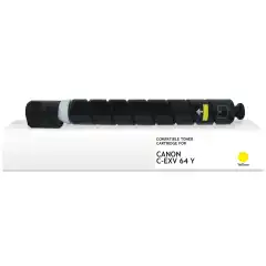 TB Toner C-EXV64 Gul (25.500 sider), erstatter Canon 5756C002