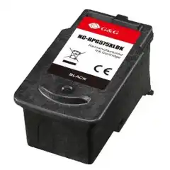 TB Blekkpatron PG-575XL Sort Høykapasitet (15ml), erstatter Canon 5437C001