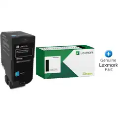 Lexmark Toner Cyan Ekstra Høykapasitet 81C2XC0 (16.200 sider)
